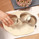 5pcs Round Biscuit Mold Stainless Steel Dumpling Skin Cutting Mould DIY Cake Pastry Baking Cutting Maker Tools Kitchen Gadgets