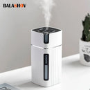 Air Humidifier Ultrasonic Smart Cool Mist Aroma Diffuser HumidifiersWith Color LED Light Mist Maker Fogger For Office Car Home
