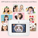 Children Instant Print Camera Wifi 3inch Screen 1080P Video Photo Campus Digital Cam Kids Girl Boy Birthday Christmas Toy Gift
