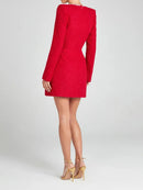 The 'Equinox' Backless Mini Dress