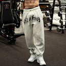 2025 New Spring Men's Sweatpants Europe and The United States Long Sports Leisure Fitness Training Pants Gym Man Pants
