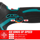 ONEVAN 7000RPM Electric Car Polisher 6 Gears Cordless Auto Polishing Wax Machine Car Repair Tools Set For Makita 21V Battery