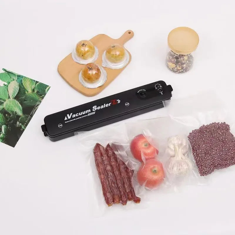 2023 Vacuum Sealer Automatic Packaging Machine Food Vacuum Sealer with 10pcs Free Vacuum Bags Household Vacuum Food Sealing