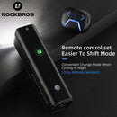 ROCKBROS RHL1500 Bike Light 5000Mah High Lumens Bicycle Front Light Ipx6 Type-C Charging Smart Bicycle Lamp Bike Accessories
