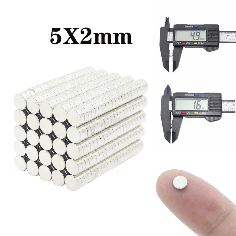 10/20/50/100Pcs 4x3mm 5x2mm 5x3mm 5x5mm Neodymium Magnet N35 NdFeB Round Super Powerful Strong Permanent Magnetic imanes