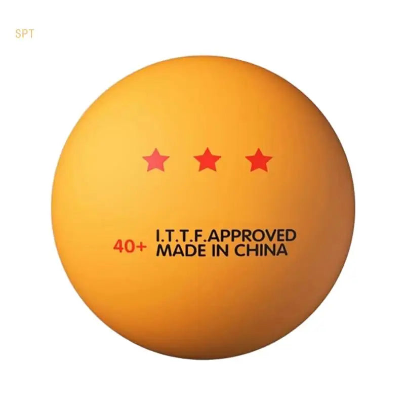 10 Pcs Professional Pingpong Ball 3 Star Table Tennis Ball Outdoor and Indoor PingPong Ball for Training, Competition 714F