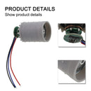 1pcs DC12V 12A Mini Brushless Motor 100000RPM High Speed Alloy Stepless Speed Motor For Impeller Ducted Fan Hair Dryer Electric
