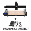 Twotrees TTC450 CNC Router Milling Cutting Machine GRBLLaser Engraver For Acrylic PCB PVC Metal Aluminum 500W Spindle Motor