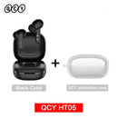 QCY HT05 ANC Wireless Earphones 40dB Active Noise Cancelling Bluetooth 5.2 Headphones 6 Mic ENC HD Call Headset TWS Earbuds