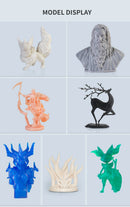 Geeetech ABS-Like+ Resin 1Kg Rapid UV Curing 405nm Standard Photopolymer Resin ABS 3D Resin High Precision for LCD