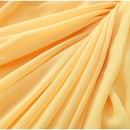 The Helios | Butter Yellow Pleated Gown with Backless Silhouette