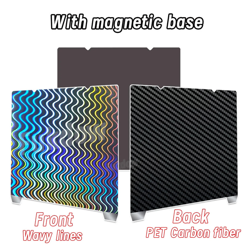 For Ender 3 v3 se/KE Build Plate PET PEO PEY H1H For Creality K1/ K1C PEI Honeycomb Build plate 235 x 235 build plate magnetic