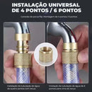 High Pressure Water Gun Hose Nozzle,Brass,Adjustable,Garden Sprayer,Sprinkler Irrigation,Car Wash Home Tools