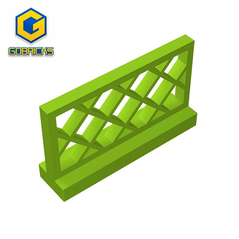 MOC PARTS GDS-882 Fence 1 x 4 x 2 compatible with lego 3185 pieces of children's toys Assembles Building Blocks Technical