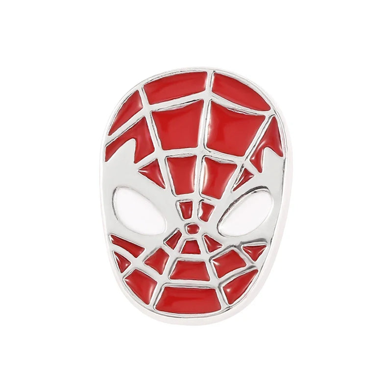 Superhero Collection Brooch Captain America Iron Man Spider Man Hulk The Avengers Badge Metal Enamel Lapel Pin Accessories