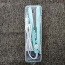 New Curling Iron Mini Hair Straightener Iron Ceramic Straightening Styling Tools Hair Curler Flat Iron Beard Straightener