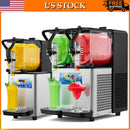 3/6L Commercial Slushie Machine Slush Maker Frozen Drink Maker Dispenser Ice-Cool Juice Smoothie Granita Vending Machine 110V