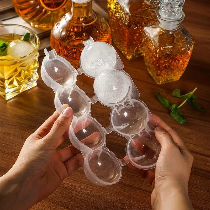 Whiskey Sipping Silicone Ice Cube Mold Cooler Whisky Cocktail Wine Drink Bar Wine Cooler Reusable Ice Cube Maker Bar Party tools