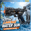 The Aqua Blitz | High-Power Electric Water Gun with LED Flashing Action