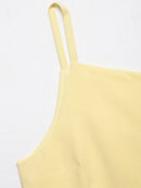 HH Summer Women Solid Square Collar Single Breasted Vest-style Sleeveless Top+High Waist Zipper Side Pocket Mini Shorts Suit
