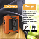 New Belt Fan, Fast Cooling, Personal Fan, Summer Hot Room, Summer Cold USB Fan, Portable Belt Fan with LED Light Flash