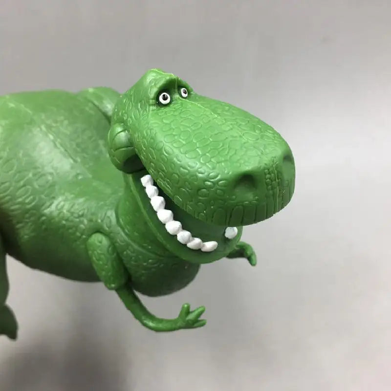 Disney Toy Story 4 Rex The Green Dinosaur Pvc Action Figures Model Dolls Legs Can Move Collection Toys For Children Gifts 22cm