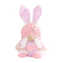 1/2Pcs Rabbit Ear Dwaft Handmade Cotton Ornaments Easter Faceless Gnomes Bunny Household Decoration for Spring Holiday Party