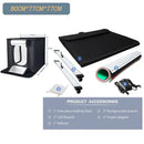 45 65 80cm Photo Light Studio Soft Boxes Portable Foldable Dimmable Photography Table Shooting Tents Kit With 5 Background Board
