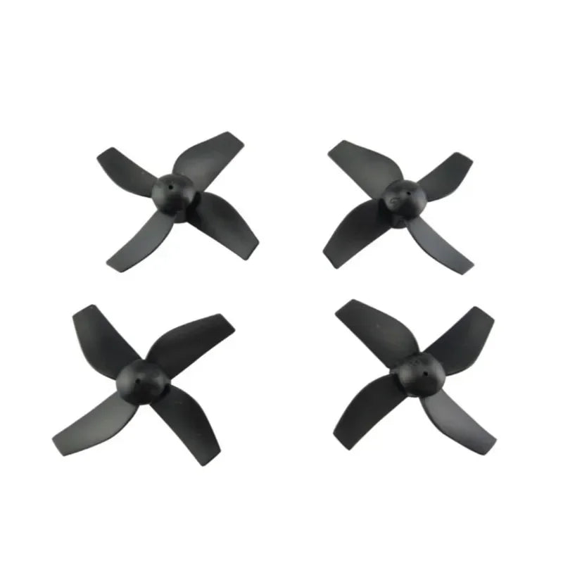 10Pairs(10CW+10CCW) 31mm 4-Blade Propeller 0.8mm for Blade Inductrix H36 Tiny6 E010 Tinywhoops Quad Drone 614 615 Brushed Motor