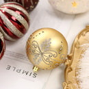 8CM Christmas Ornaments Plastic Ball  Christmas Sale  Bauble Pendants Christmas Tree Decorations  for Home Navidad