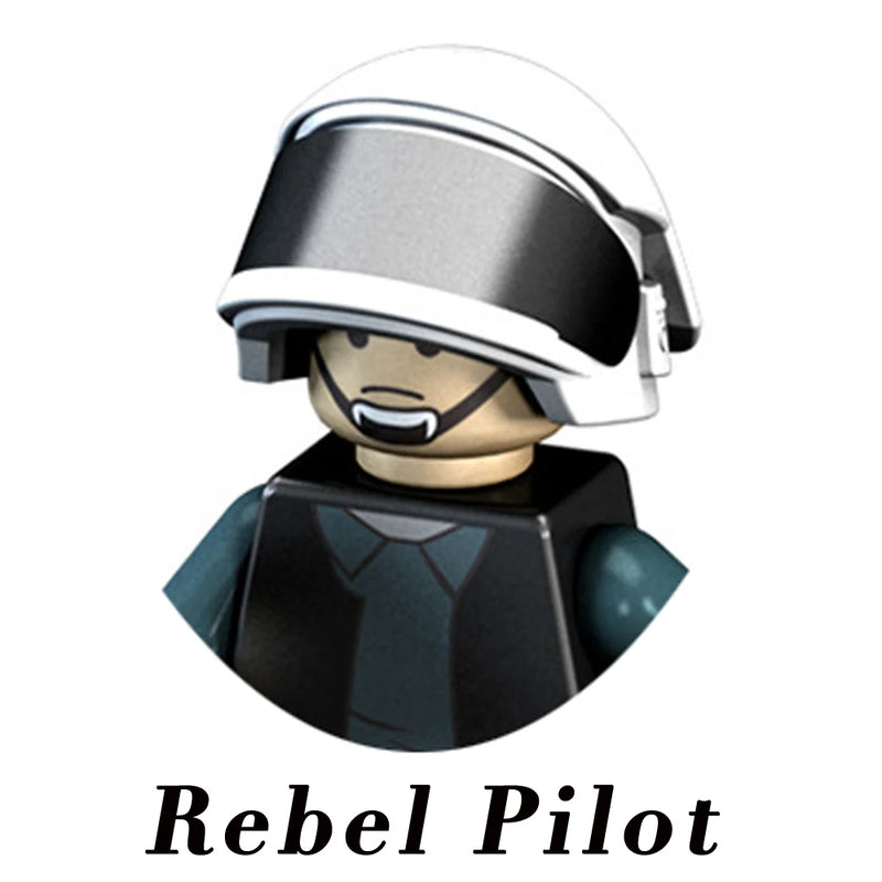 ARC Clone Troopers Building Blocks LUKE Skywalker Mandalorians Boba Fett Palpatine Yoda R2D2 Bricks Action Figures Toys