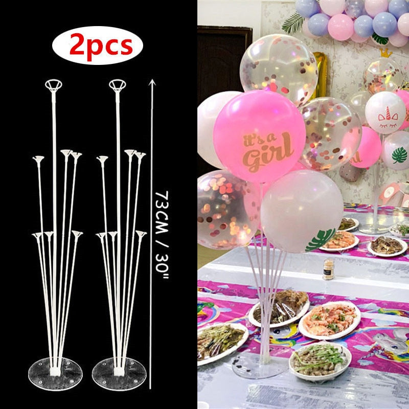 Birthday Party Balloon Stand Column Balloon Garland Wedding Birthday Party Decorations Adult Kids Balloon Box Ballon Accessories