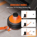 SucceBuy Air Jack 3/5 Ton Pneumatic Lifting Jack with Heightened Column Adjustable Handle Thick Rubber Pad for Sedan SUV Pickup