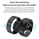 Miltary Smart Watch 2025 Men's Steel Watch Aiweile AW39 Fitness Tracker Sport Business Bluetooth Call Copy Design High Quality
