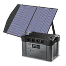ALLPOWERS Portable Power Station S2000, 2000W Solar Generator with 100W Folable Solar Panels Included for Outdoor RV Camping