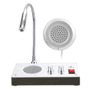 Glass Window Intercom For Bank/Office Shop Station Window Counter Intercom Walkie Talkie 110-240V(US Standard)