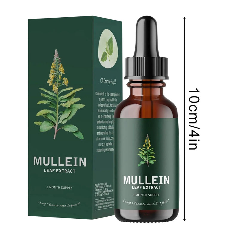 Mullein Leaf Extract Health And Fitness Supplement  10ml