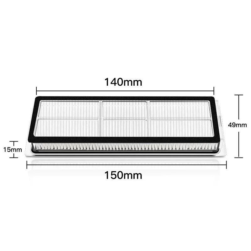 Hepa Filter For Xiaomi Mi Robot Vacuum Mop Mijia 1C 1T Dreame F9 Mop Cloth Main Side Brush Robotic Vacuum Cleaner Accessories