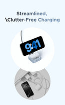 UGREEN Qi2 25W 15W Magnetic 2-in-1 Wireless Charger Stand Fast Charging Stand Magsafe Charger For iPhone 16 17 Series