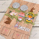 KSCRAFT Cabinet Easter Add On Cutting Dies Stencils for DIY Scrapbooking Decorative Embossing DIY Paper Cards