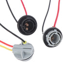 2pcs 1156 1157 Bulb Socket BAY15D Lamp Holder P21/5W 12V Adapter Base Connector For Brake Light Plastic Car Accessories