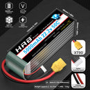 1/2PCS HRB 6S Lipo Battery 22.2V 5000mah Drone Battery 50C With XT90 Connector for Quadcopter AirplaneRC Car Monster RC Drone