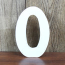 8 CM Letras Decorativas Grandes White Wooden Letters Home Decor Wedding Decoration DIY Personalised Name Design Free Standing