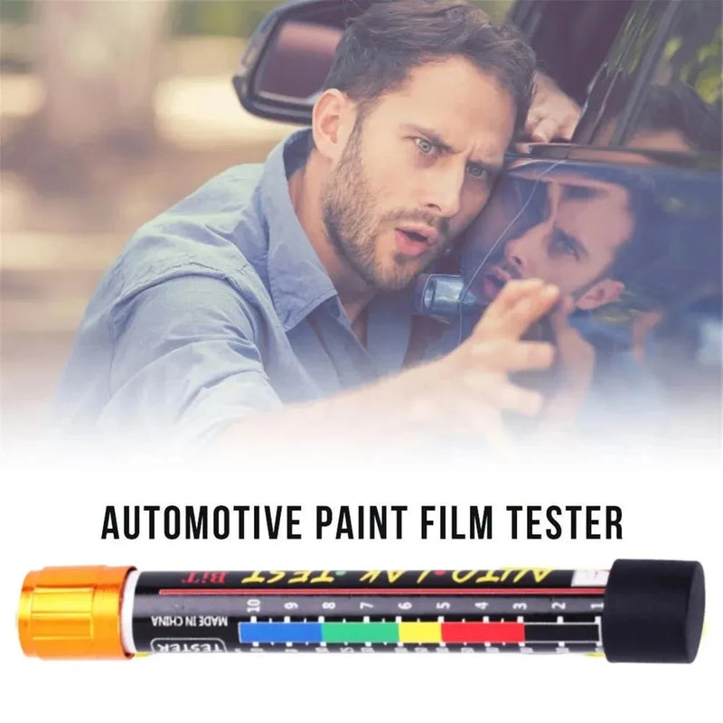 Car Paint Test Thickness Detection Pen with Magnetic Tip Scale Tester Meter Gauge Auto Paint Crash Check Test Paint Tester