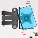 Universal Adjustable TV Wall Mount Bracket Universal Rotated Holder TV Mounts for 14 to 32 Inch LCD LED Monitor Flat Panel