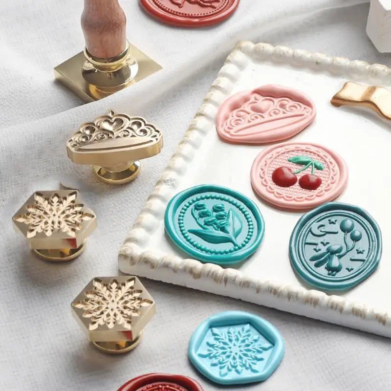 Wax Seal Stamp Head Sealing Wax Scrapbooking Stamp Replace Head Invitations Envelope Packaging Cards DIY Decoration Crafts