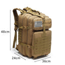 50L Tactical Military Backpack Camping Trekking Fishing Bag Waterproof Rucksacks Men Large Capacity Travel Hunting Backpack