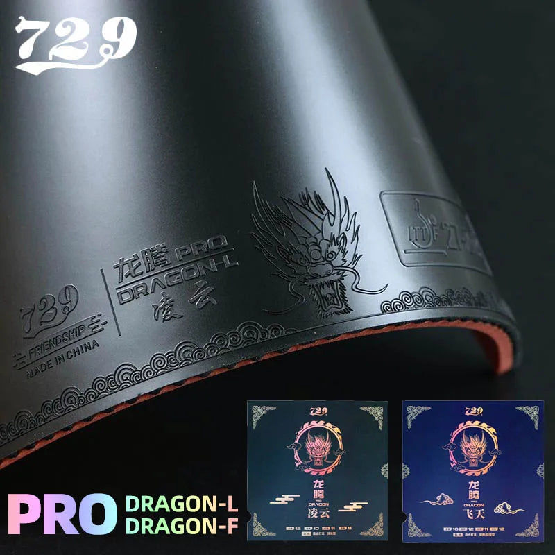 Original Friendship 729 Pro Dragon F Pro Dragon L Table Tennis Rubber 50th Anniversary Special Ping Pong Rubber