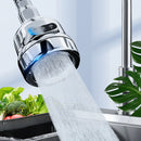 Wasserhahn-Adapter-Strahlregler 3 Modi 360° drehbar Sprudler Hochdruck-Wasserhahnfilter-Verlängerung Wassersparende Wasserhahn-Düse Küchenhelfer