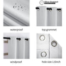 The Aegis Veil | Premium Outdoor Blackout Curtain 280GSM Waterproof Thermal Insulated